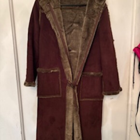 Utex Jackets & Blazers - Long faux shearling coat